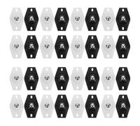 DOITOOL 40pcs Self Adhesive Appliance Caster - Heavy Duty Slider Wheels For Kitchen, Coffee Machine, Blender - Helps Mom Or Wife Easily Solve Countertop Sliding