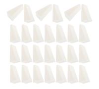 DOITOOL 40pcs Triangular Nail Art Makeup Sponges Lightweight Cosmetic Sponge Wedges for Precise Foundation and Blush Application the Go Touchups