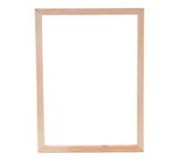 DOITOOL 40x50cm Canvas Frame Kit - Solid Wood Stretcher Bars Set - DIY Interlocking Picture Mounting Supplies - For Oil Painting Poster Prints - 16x20 Inch Gallery Wall Art Display