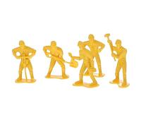 DOITOOL 45pcs Engineering Workers Model Kit Boys and Girls Educational Toys Model Kit for Boys and Girls Age Stem Toys Realistic for and