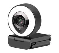DOITOOL 4k Auto-focusing USB Webcam with Fill-in Light for Video Live Broadcast and Online Learning 5mp Sensor