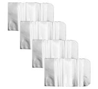 DOITOOL 4pcs A5 Clear Book Cover Protector - Book Sleeve for Textbooks & Notebooks - Dust-Proof & Water-Resistant for School, College, Office