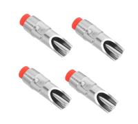 DOITOOL 4pcs Automatic Piglet Nipple Drinker Kit with Water Tank Connector for Goats and Swine Water-saving Pig Waterer with Filtering Screen for Controlled Flow and Easy Maintenance