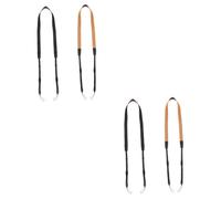 DOITOOL 4pcs Black Rapid Camera Strap Neck Lanyard DSLR Camera Straps Lightweight Wrist Grip