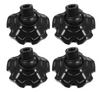 DOITOOL 4PCS Camping Chair Foot Protectors Furniture Floor Protector Camping Chair Cover Table Legs Feet Covers 15mm