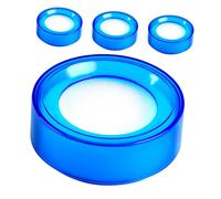 DOITOOL 4pcs Cash Handling Sponge Finger Moistener for Effortless Money Counting Wet Sponge for Banking Financial Use for Stores Cashiers Convenient Multifunctional Design