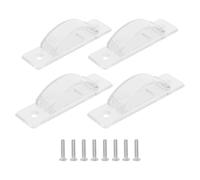 DOITOOL 4pcs Child Proof Light Switch Cover - Unbreakable Toggle Switch Protector with Screws for Kids Safety Home & Security Transparent