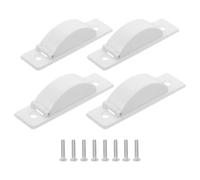 DOITOOL 4pcs Child Proof Light Switch Cover - Unbreakable Toggle Switch Protector with Screws for Kids Safety Home & Security White