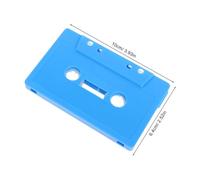 DOITOOL 4pcs Colorful Blank Retro Cassette Tapes for DIY Recording, Party Blessings, and Wall Decoration - Orange, Pink, Light Green, Blue Vintage Tape Shells