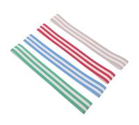DOITOOL 4pcs Elastic Towel Bands for Pool and Beach Chairs with Vibrant Colours, Portable Polyester Straps for Versatile Use on Cruise and Outdoor Loungers