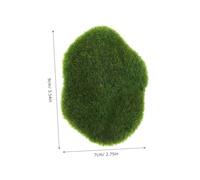 DOITOOL 4Pcs Faux Moss Stones Decorative Artificial Balls for Indoor Planters for Crafts and Micro Landscape Decor
