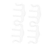 DOITOOL 4pcs Fixed Clamp Book Page Clips Speech Draft Page Clip Recipe Fixing for Students Teachers