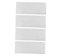 DOITOOL 4pcs Invisible Modern Handle for Kitchen Cabinets Durable Aluminum Alloy Drawer Knob with Hole Spacing and Easy to Install and Clean for Any Drawer Setup