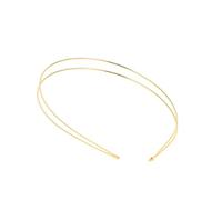 DOITOOL 4pcs Metal Headband Accessories for Girls, Elegant and Chic Hairbands Simple Decorative Structure, for Photo and Banquet Occasions