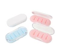 DOITOOL 4pcs Pen Tip Storage Box Lightweight Tip Case for Tablet Accessories Holder Compact Nib Organizer Portable Nib Organizer Stylus Tools Case for Artists Work School