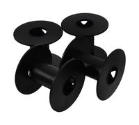 DOITOOL 4Pcs Plastic Cable Spool Replacement Bobbins for Fishing Line and Heating Wire with Robust Construction and Compact Design, for Laboratory and Workshop Use