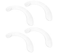 DOITOOL 4pcs Plastic Ceiling Fan Replacement Blades with Ultra-quiet Operation and Weatherproof Design Ceiling Fan Blades Leaves for Bedrooms and Offices