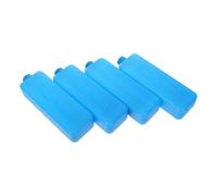 DOITOOL 4pcs Portable Ice Pack for Breastmilk Bottle Storage and Air Conditioner Fan Cooler Accessories, Lightweight Compact Plastic Ice Crystal Box for Outdoor Gatherings and Home Use