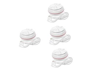 DOITOOL 4pcs Portable Mini Washing Machine Small Laundry Machine for Clothing Washer USB Charging Function for Small Apartments and Dorm Rooms
