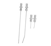 DOITOOL 4pcs Pressure Washer Spray Nozzle: Stainless Steel Cleaning Machine Jet Washer High Pressure Nozzle Home Sprayer for Kitchen Sewer Supplies