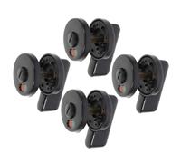 DOITOOL 4pcs Public Toilet Indicator Door Lock with Occupied Vacant Display Easy Install Privacy Latch for Restroom Partition Engagement Signal