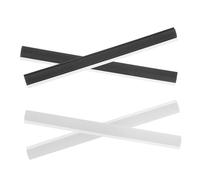 DOITOOL 4pcs Rubber Edge Replacement Strips for Dustpan Sealing Lip Easy Install Dustpan Accessories for Efficient Dust Collection