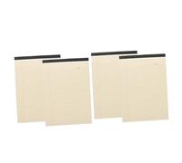 DOITOOL 4Pcs Ruled Notepad Tear-off Legal Pad Portable Office Memo Pads Thick Paper for Writing and Drafting Suitable for Students and Professionals