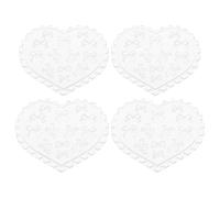 DOITOOL 4pcs Silicone Nail Molds: 3D Bowknot Silicone Nail Art Decorative Design Mold - Reusable DIY Mould for Manicure Decoration