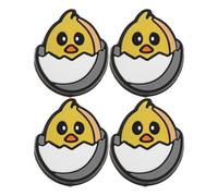 DOITOOL 4pcs Silicone Tennis Shock Absorber Vibration Dampener Chick Design for Racquet Strings Anti-vibration Tennis Dampers Accessory for Player Sports Use