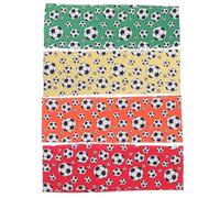 DOITOOL 4pcs Soccer Headbands for Men and Women, Elastic Polyester Spandex Sports Headbands with Sweat Absorption and Portable Design, for Football and Athletic Training