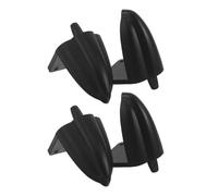 DOITOOL 4pcs Speaker Isolation Feet Pads for Audio Amplifier and Tower Speaker, Anti-slip Vibration Reduction Abs Material, for Studies and Living Rooms, Black