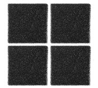 DOITOOL 4pcs Sponge Filter Pads for Compost Bin and Trash Can in Kitchen, High-efficiency Absorbing Carbon Filters with Easy Replacement, Square Shape for Fresh Air