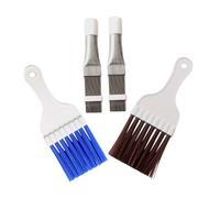 DOITOOL 4pcs Stainless Steel Air Conditioner Fin Comb for Condenser Cleaning Professional Coil Brush Kit for Refrigerator and Car Air Vent Detailing Efficient Dust Removal and Cooling