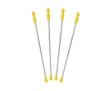 DOITOOL 4pcs Stainless Steel Long Sprayer Poles Extension for Agricultural Sprayer Replacement Parts Adjustable 45-80cm Garden Irrigation Wands Suitable for Fruit Tree and Lawn Care