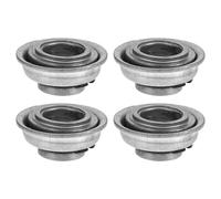 DOITOOL 4Pcs Swivel Steering Bearings Steel Replacement Wheelchair Mobility Scooter Accessories Reliable Performance Front Fork for Transport Chair