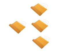 DOITOOL 4pcs Vintage Bamboo Book Blank Bamboo for DIY Crafts for Calligraphy Practice and Home Decor Handicraft Tool