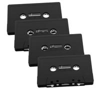DOITOOL 4pcs Vintage Blank Cassette Tapes Wall Decoration DIY Retro Audio Tape for Home Office Party Decor for Themed Events and Creative Crafting
