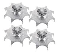 DOITOOL 4pcs Washer Drive Pulley Replacement Parts: Metal Pulley Wheels for Washing Machine Repair - Mechanical Hardware for Appliance Maintenance