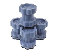 DOITOOL 4pcs Washing Machine Vibration Pads Nonskid Pads Mat for Washer Dryer Drum Washer Stabilizer Elephant Foot Shape