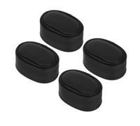 DOITOOL 4pcs Watch Winder Accessories Watch Winder Pillow Classic Style Pu Sponge Material Black