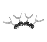 DOITOOL 4pcs Y-Shaped Bolt Guardrail Accessory with Nuts for Indoor Lightweight Stairway Fence Top Fitting Easy Installation for Pet