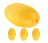 DOITOOL 4pcs Yellow Pvc Anchor Buoy Float Set for Kayak and Yacht, Marine Rope Marker Buoys Drift Brake, Water Floating Boat Accessories for Boating and Fishing