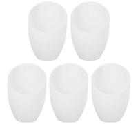 DOITOOL 5 Pack Horseshoe Lampshade Plastic Lamp Shade Replacement for Table Lamp Desk Light Shade Decorative Light Cover for Living Room Bedroom Study Office