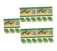 DOITOOL 5 Sets Scratch Off DIY Cards Fun Festival Wish Cards Easy to Use Scratch Off Stickers for Games Prizes and Creative Projects for Family and Classroom Activities
