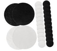 DOITOOL 50 Pairs Round Non-slip Rug Pad Carpet Gripper for Hardwood Floors Strong Adhesive Anti-slip Sofa Cushion Grips Invisible Self-adhesive Fixers for Rugs Sofas and Floor Mats Safety