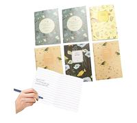 DOITOOL 50 Pcs Eco Friendly Mini Notebook Nature Series Small Blank Notebooks for Note Taking Portable Practice Book for Students Office Home Use Mixed Style Pocket Notepads