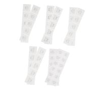 DOITOOL 50 Sheets Cosmetic Bottle Label Stickers for Travel Multi-Language Self-Adhesive Shampoo Conditioner Body Soap Lotion Classification Tags for Bathroom Storage