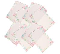 DOITOOL 50 Sheets Vintage Letter Writing Paper Retro Botanical Note Paper for Creative Correspondence Suitable for Letters Poems Announcements and Messages