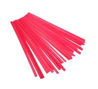 DOITOOL 50PCS Bamboo Weaving Strips DIY Craft Kit Bamboo Sticks Wide Long for Handmade Fans and Paintings Durable Natural Material for Weaving Projects and Skill Enhancement