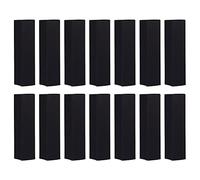 DOITOOL 50pcs Black Lipstick Storage Box Made of Cardboard, Small and Lightweight Lip Gloss Tube Box to Protect Lip Balm, for Travel Or to Decorate Your Room with Elegant and Charming